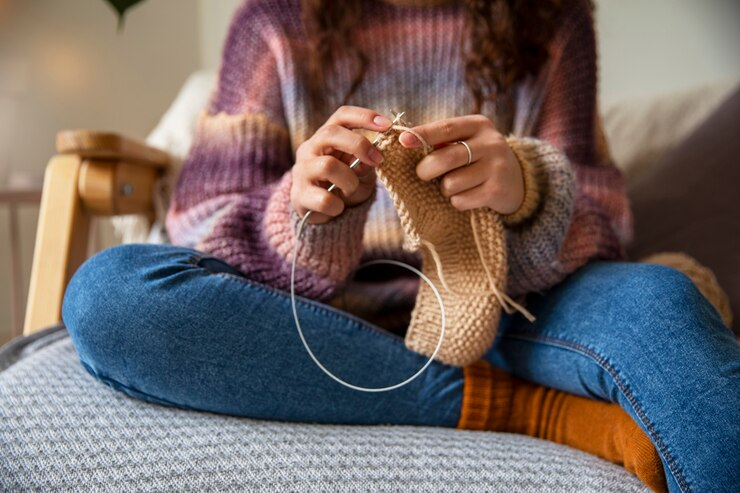 Handmade woolen sweater